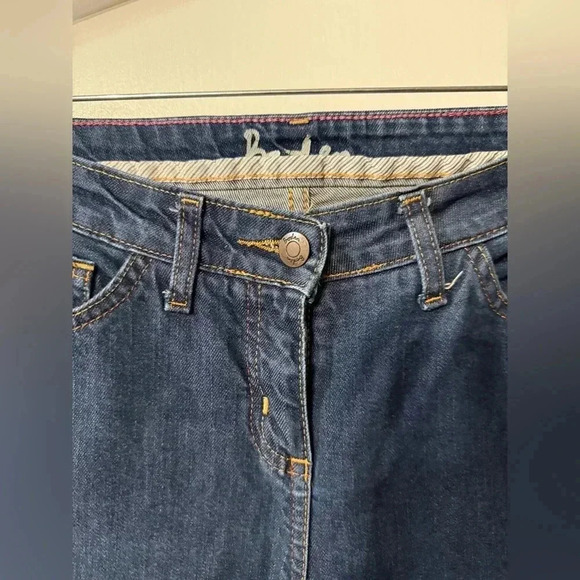 Boden Women’s Dark Denim Straight Leg Jeans - Size 4R - Picture 3 of 8
